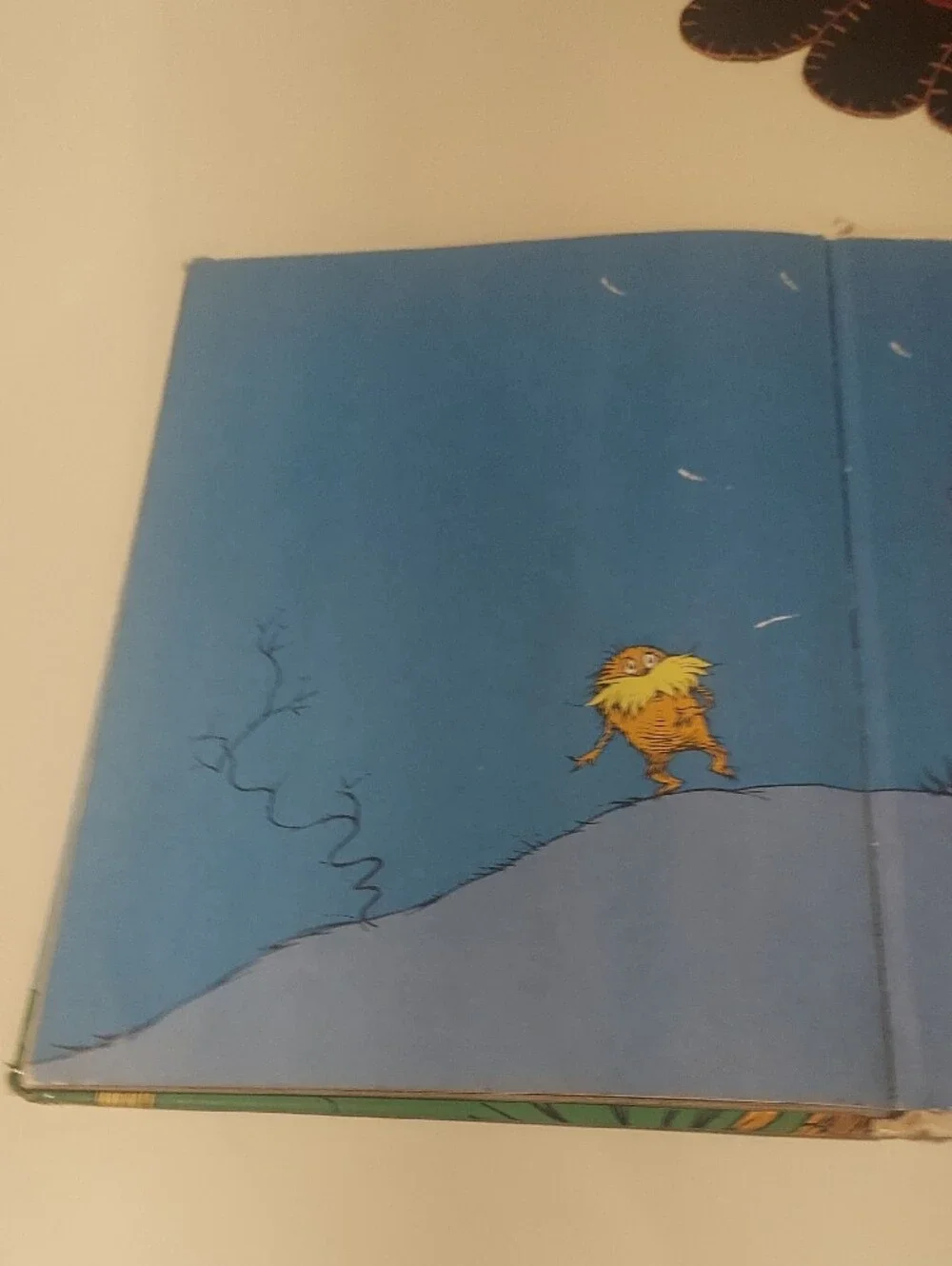 The Lorax By Dr. Seuss First Edition Hardcover Book